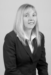 LEANNE W. ZABUDSKY, Partner Black and white headshot of Leanne W. Zabudsky
